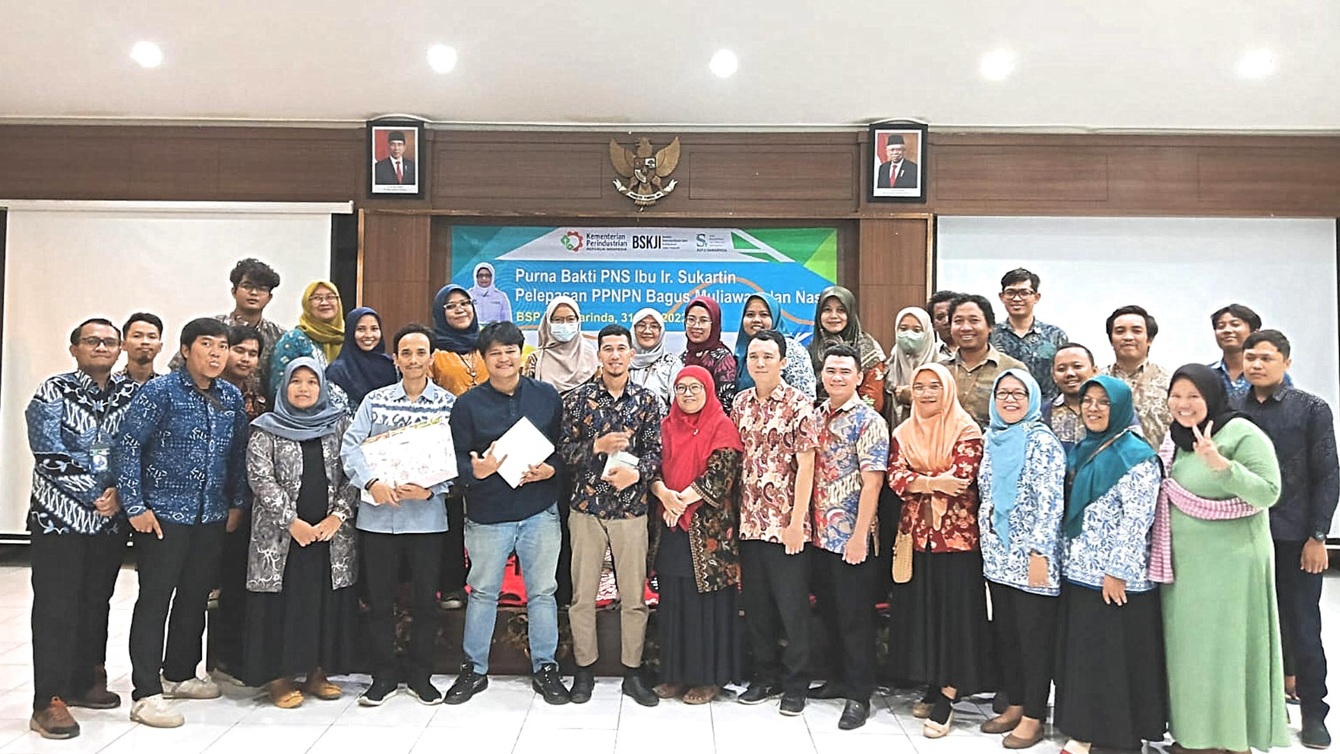 Purna Bakti PNS dan Pelepasan PPNPN di BSPJI Samarinda