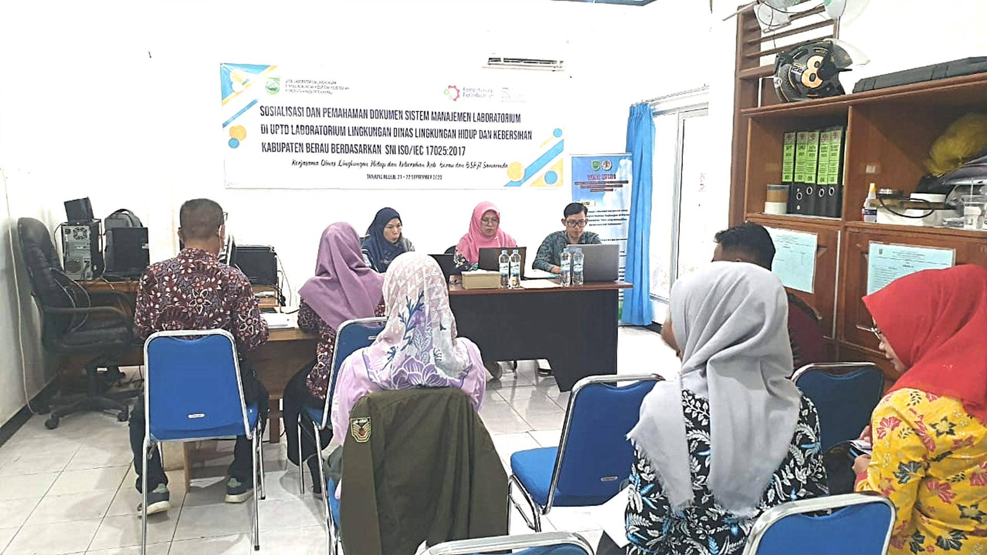 Sosialisasi dan Pemahaman Dokumen Sistem Manajemen Laboratorium SNI ISO/IEC 17025 pada DLHK Kabupaten Berau