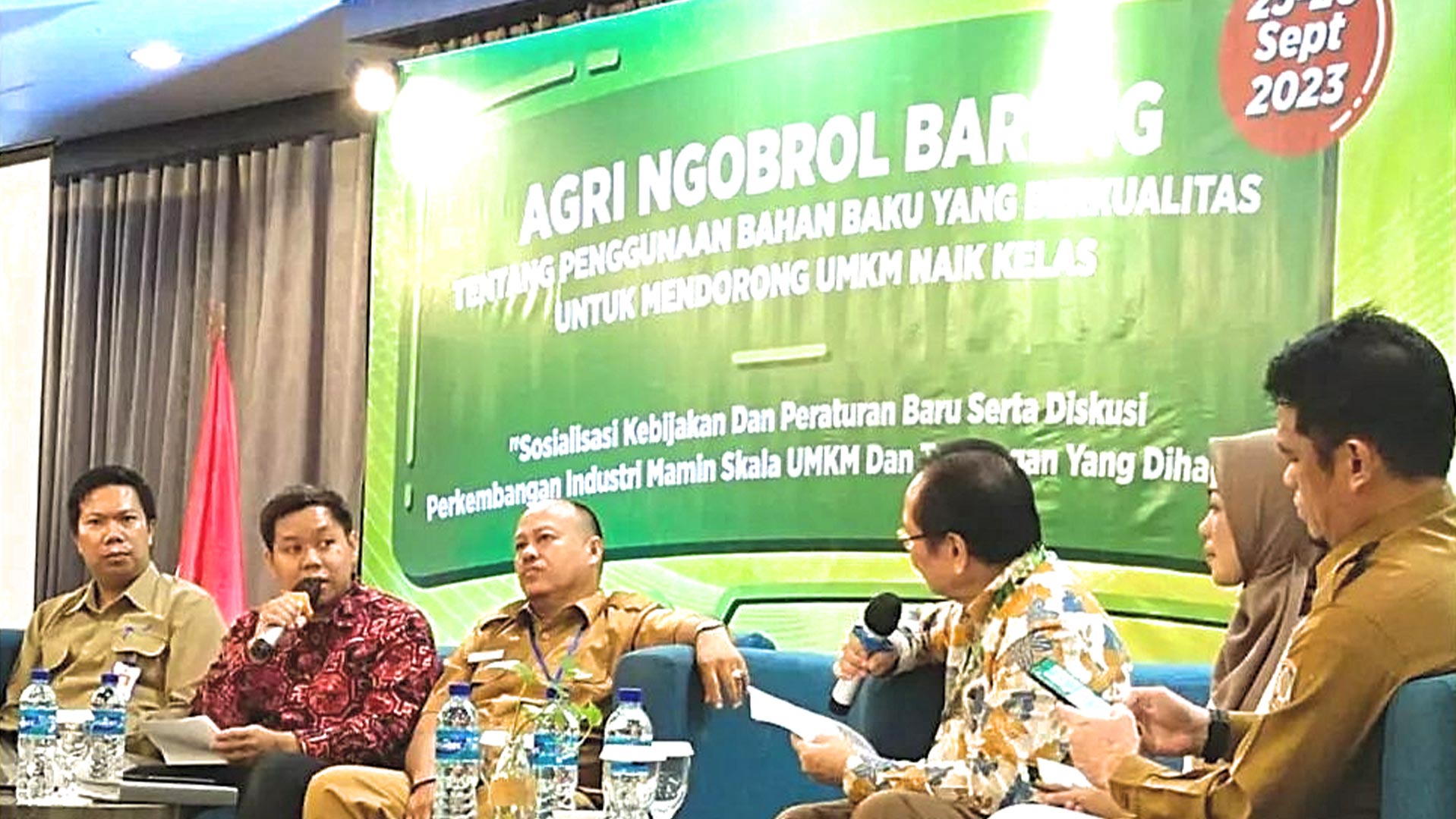 Kepala BSPJI Samarinda, Narasumber Kegiatan "Agri Ngobrol Bareng"