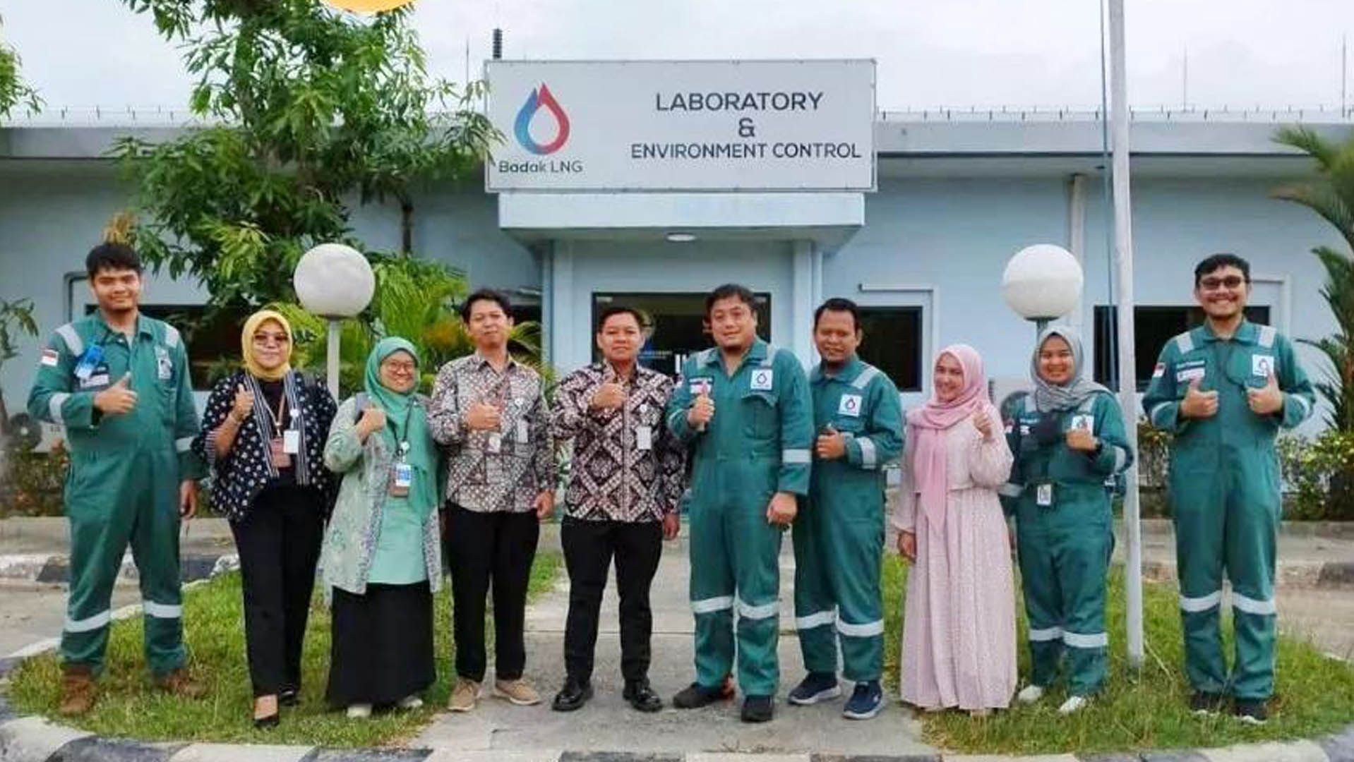 Penjajakan Kerjasama & MONEV Layanan Laboratorium Lingkungan di PT Badak LNG Bontang